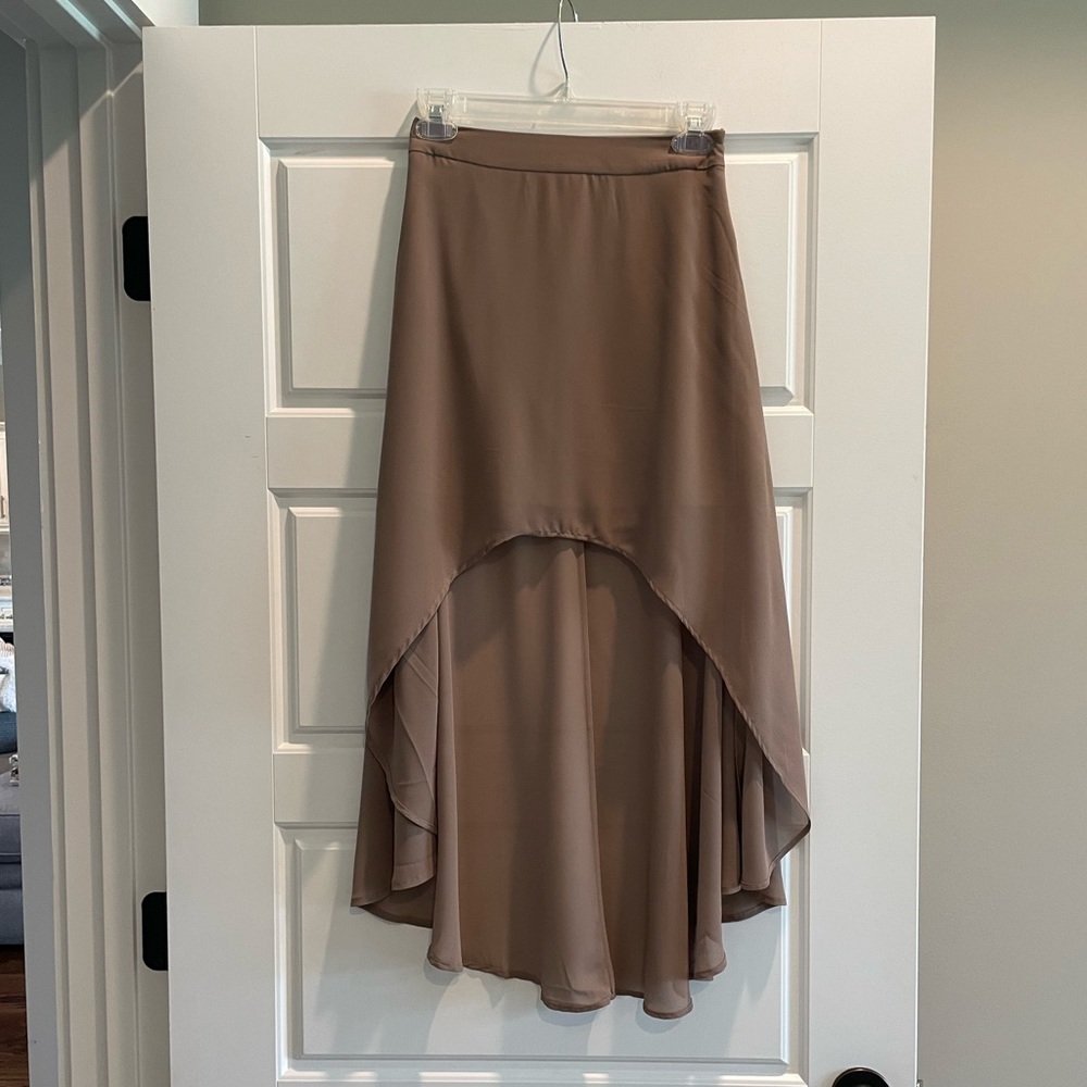 High waisted skirt